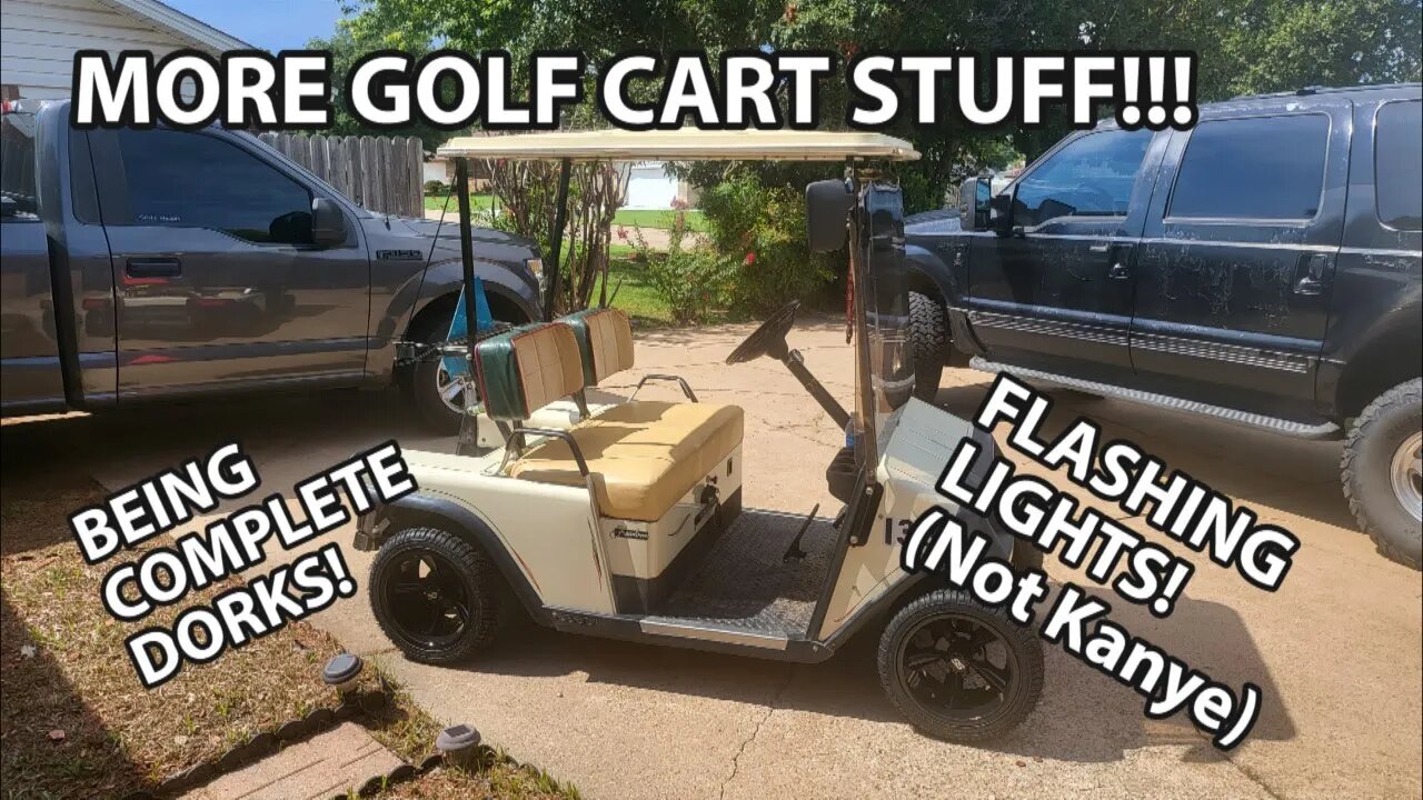 Golf Cart Episode 1!!!