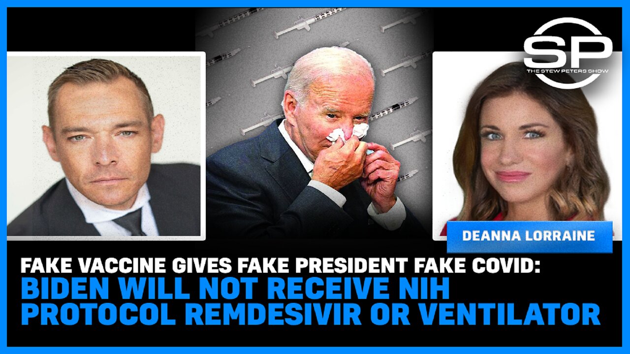 Vaccine Gives Fake President Fake Covid: Biden Will Won't Receive Protocol Remdesivir Or Ventilator