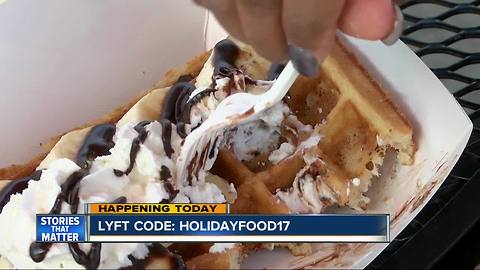 Holiday food truck festival kicks off