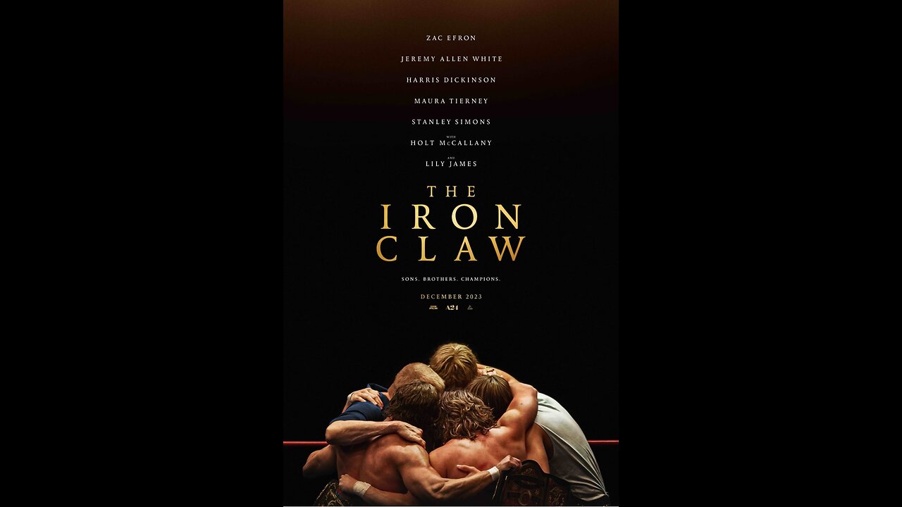 THE IRON CLAW OFFICIAL TRAILER - (2023) #a24 #zacefron #wrestling #vonerichs #tragedy #triumph #bbc