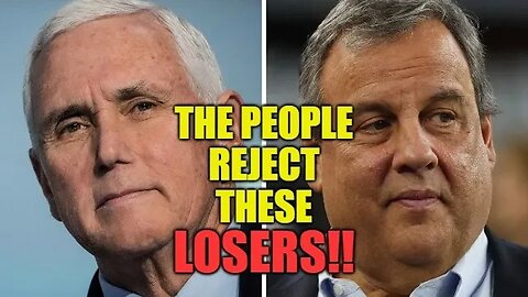 The People REJECT Mike Pence & Chris Christie - Poll Shows Worst Favorability In GOP Field