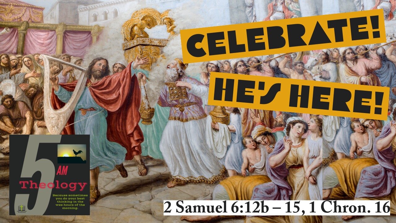 Dropping Thursday! "Celebrate! He's Here!"