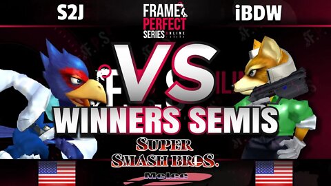 FPS3 Online Winners Semifinal - BC | S2J (Falco, Captain Falcon) vs. PG | iBDW (Fox) - Smash Melee