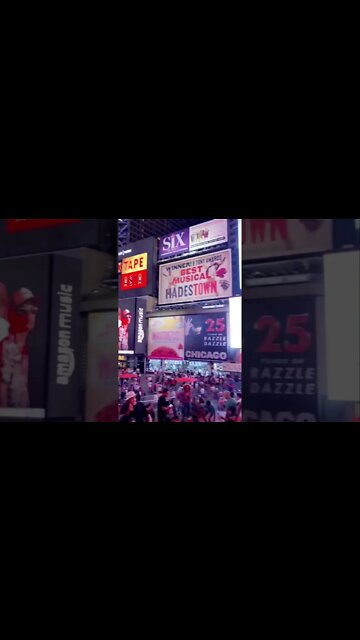 New York time square 10/6/22