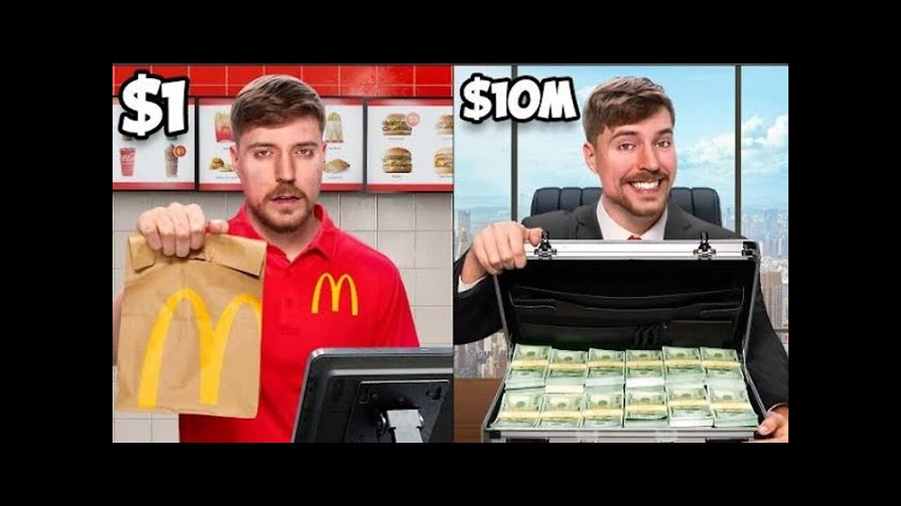 Emprego de $1 VS de $10,000,000!