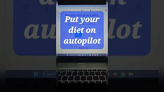Put your diet on autopilot #shorts #youtubeshorts