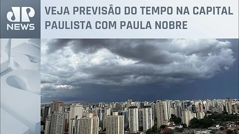 Tempo firme em São Paulo nesta terça-feira (02)