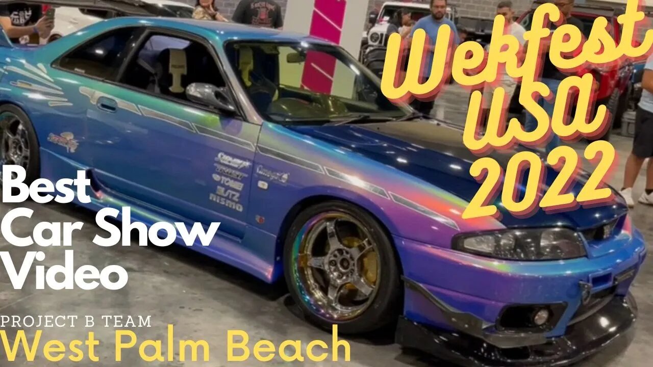 Real car enthusiasts WOULD NOT want to MISS THIS #wekfest #jdm #carshow