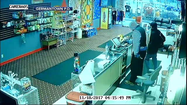 Serial robber attacks Germantown shop clerk