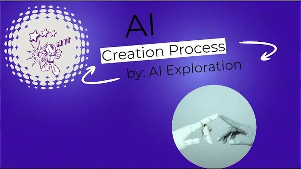 The AI (Artificial Intelligence) creation process.