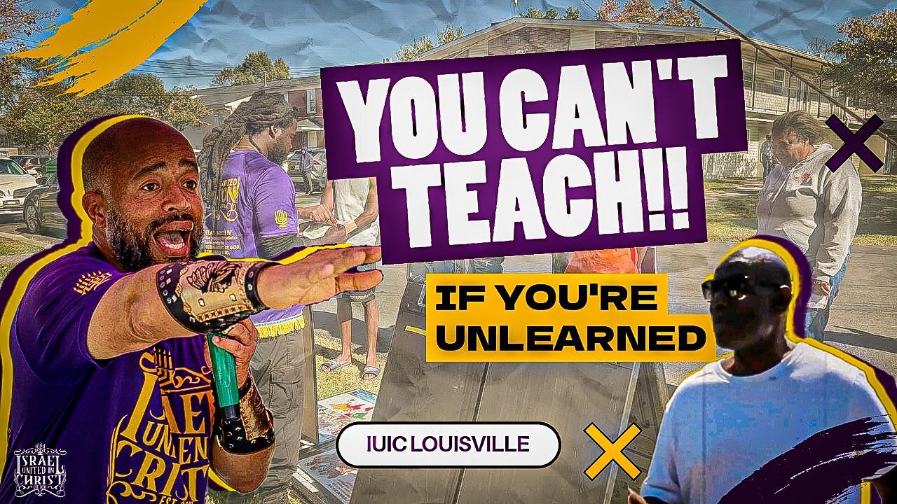 You Can't Teach If You are Unlearned!