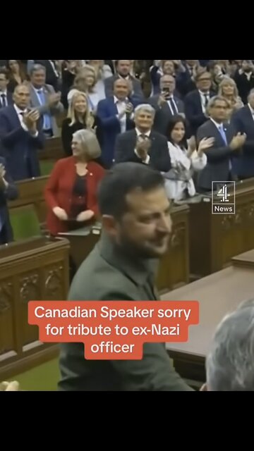 WWII Nazi Veteran Gets Standing Ovation and Applause