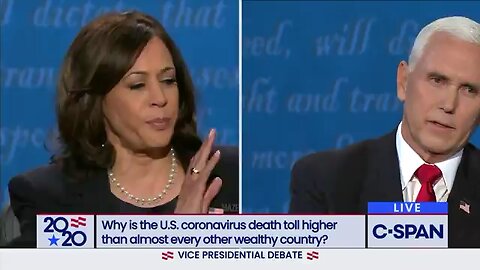 Kamala's Debate With Mike Pense (Blunder)