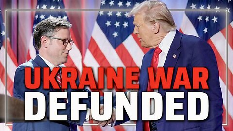 BREAKING: President Trump Has Officially DEFUNDED The Ukraine War By Pressuring Mike Johnson To Block Illuminati Minions From Sending An Additional $24 Billion To Zelensky!