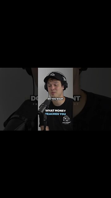 This is EXACTLY what money teaches you ..