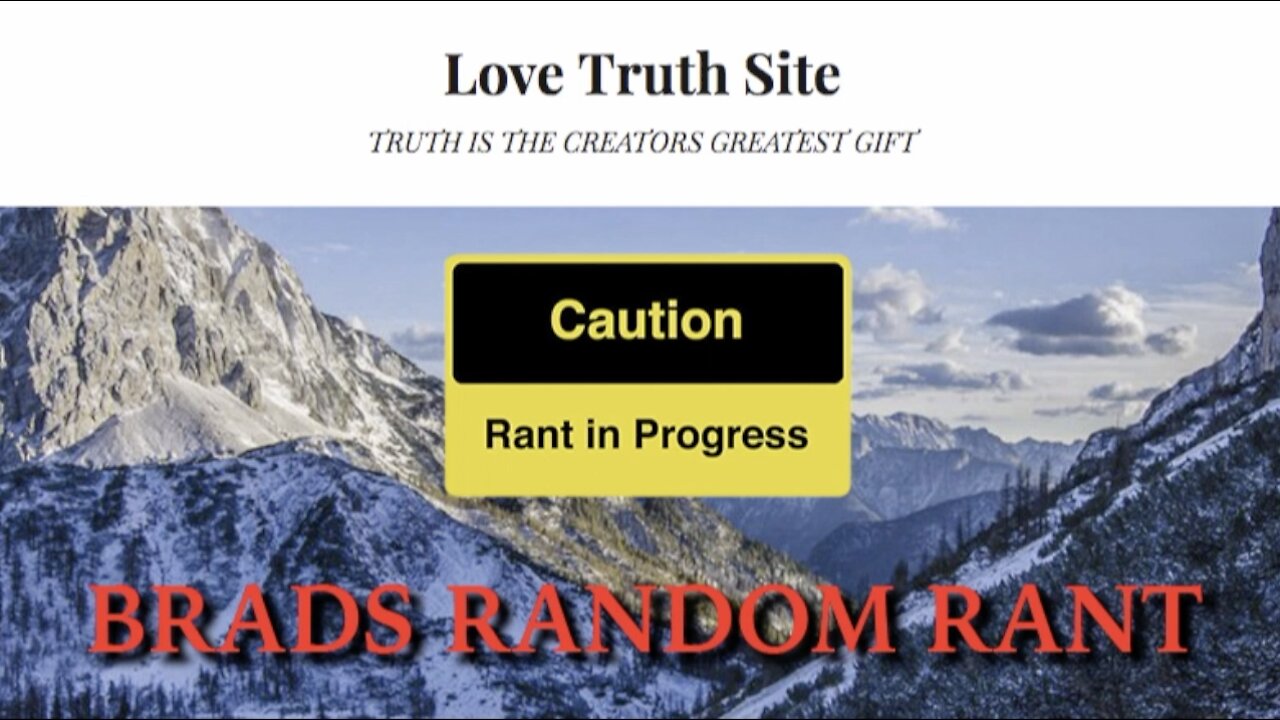 Brads Random Rant N°2