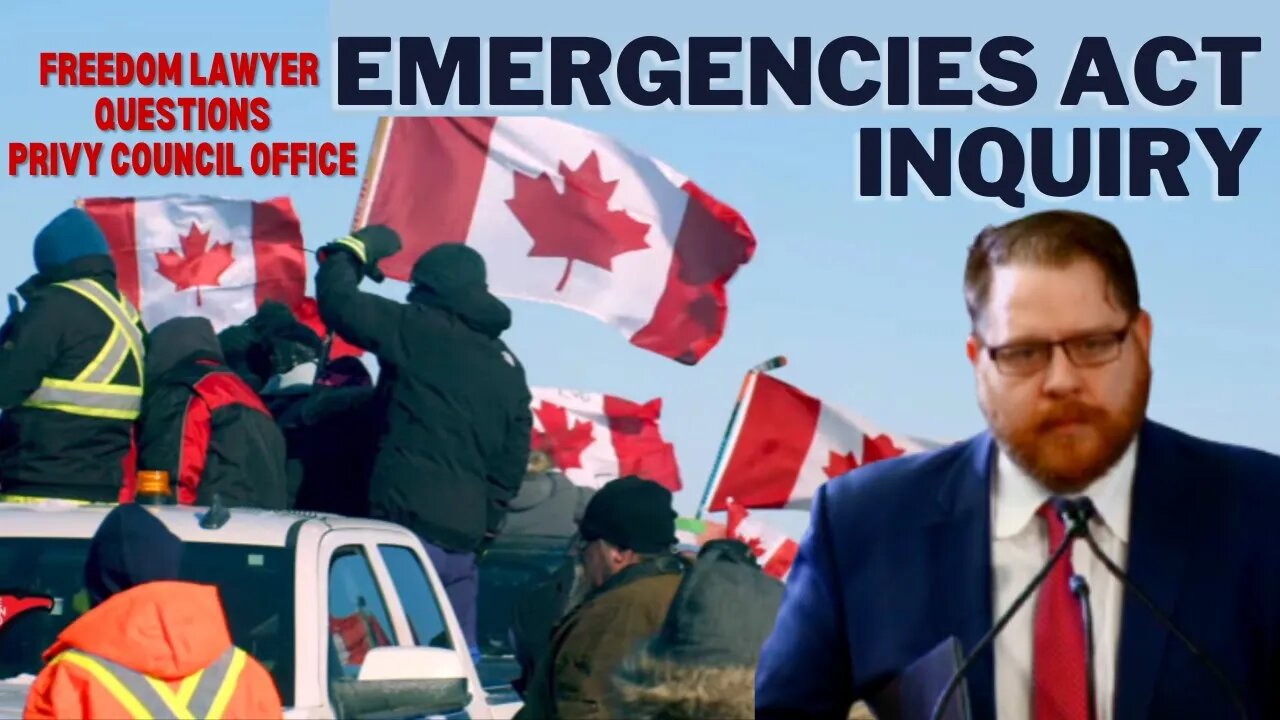 Brendan Miller Defends Much-Maligned Canadians & Convoy With Questions to PCO