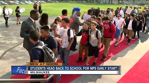 MPS rolls out red carpet, welcomes thousands back to school