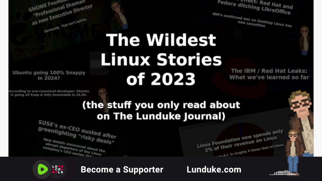 The Wildest Linux Stories of 2023