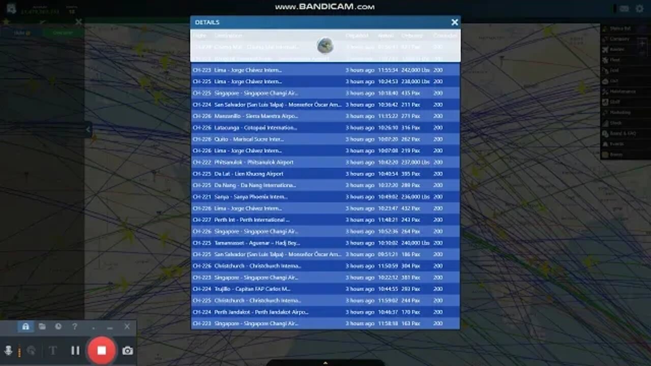 Airline Manager 4 Interface Walkthru