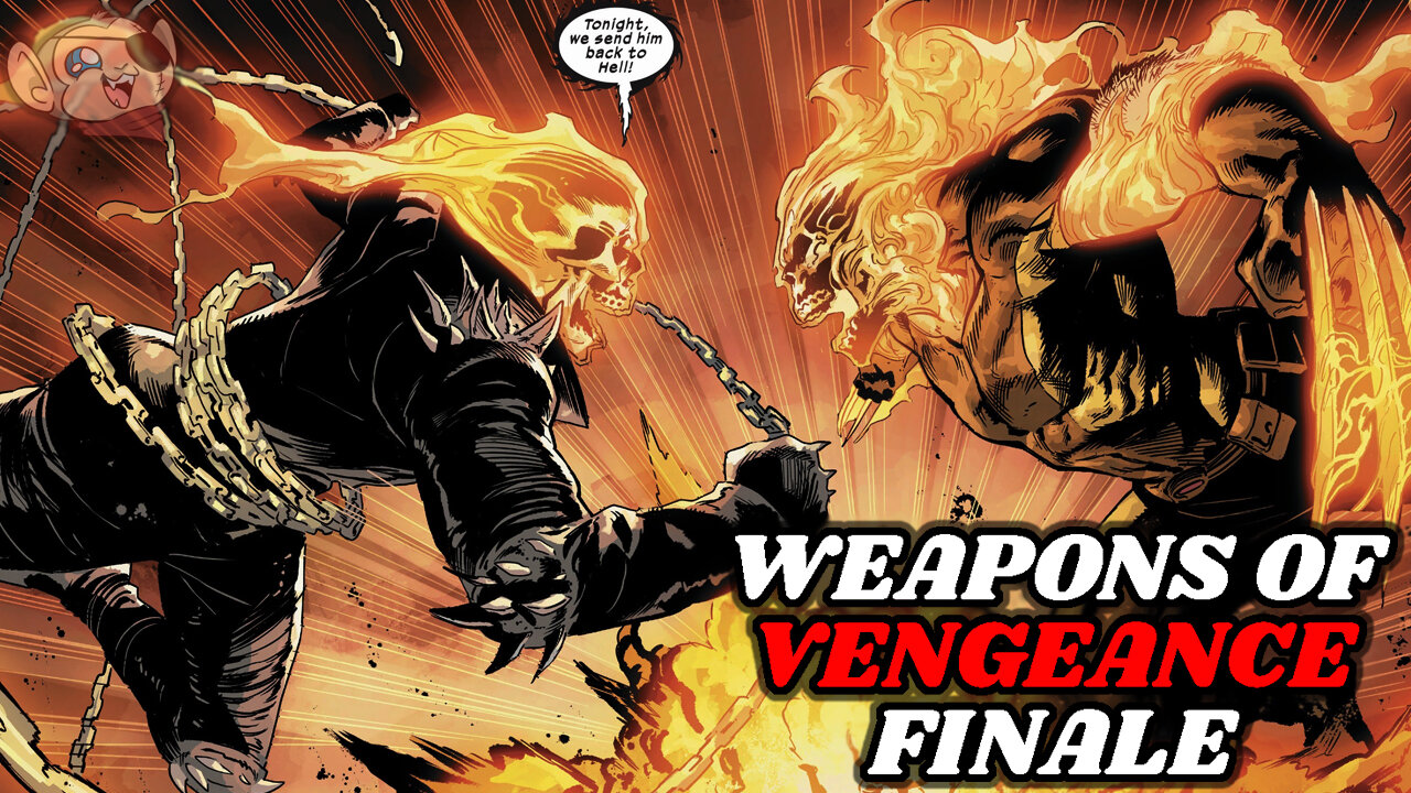 Ghost Rider Fights a Demon Powered Wolverine in the Conclusion to the Weapons of Vengeance Event