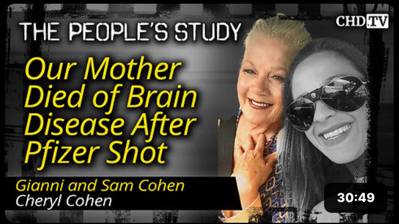 Our Mother Died of Brain Disease After Pfizer Shot