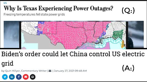 Is CHINA To Blame For Major Outages Across Power Grid? TEXAS Has Questions!