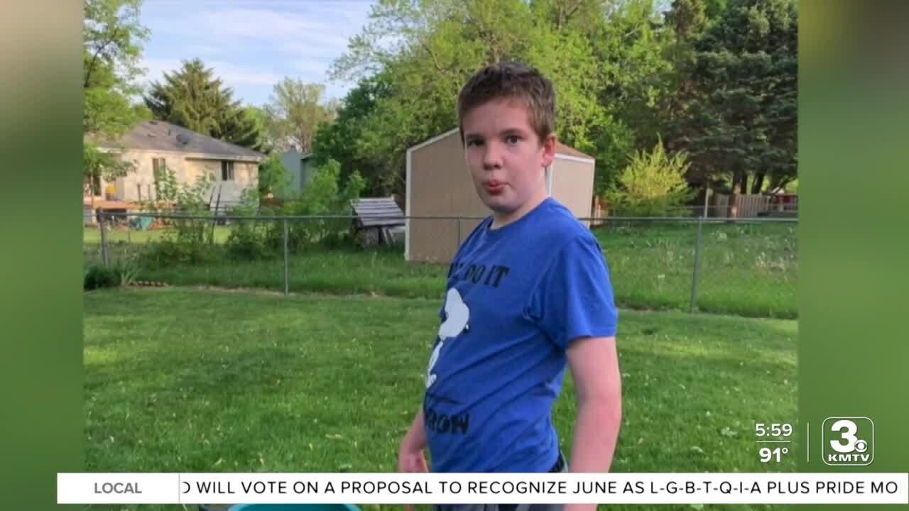 Community coming together on Ryan Larsen's 12th birthday