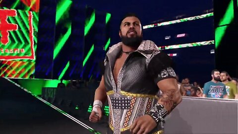 WWE2K23: Cruz Del Toro Full Entrance!