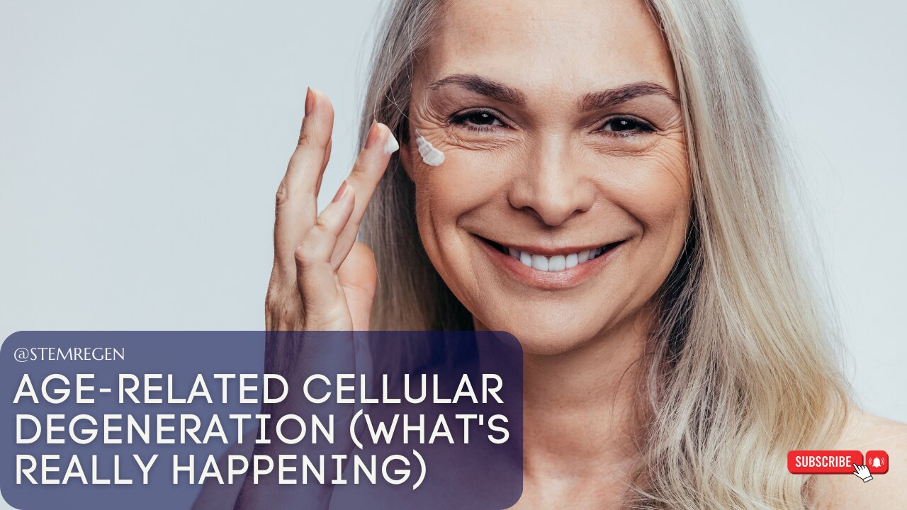 Age-Related Cellular Degeneration (& the Science Behind it)