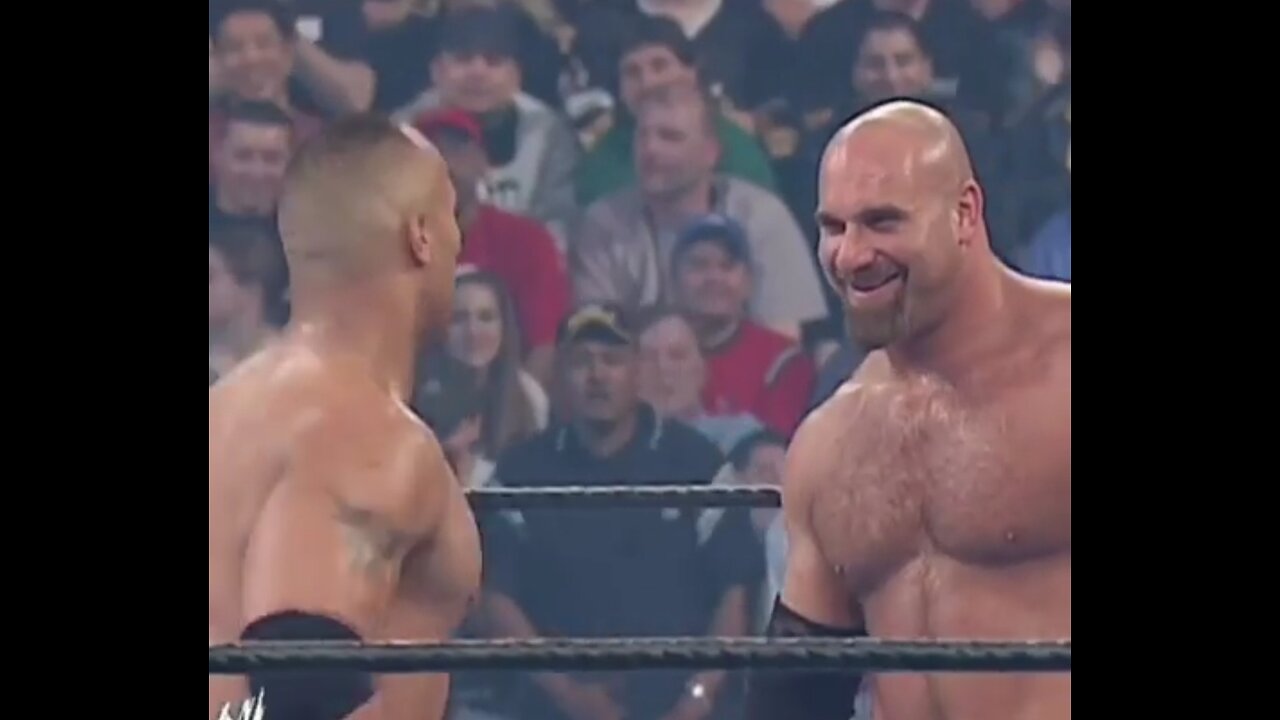 The Rock vs Goldberg iconic match