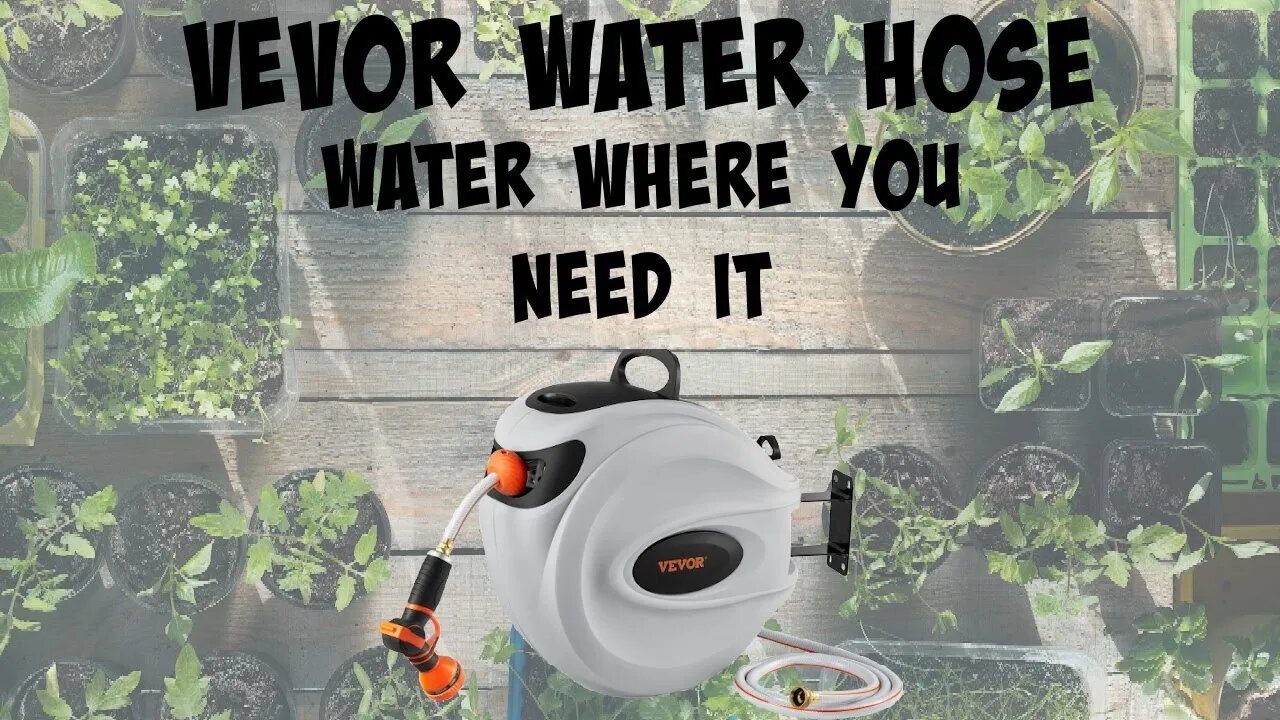 Vevor Retractable Garden Hose. Makes me want summer to come sooner!