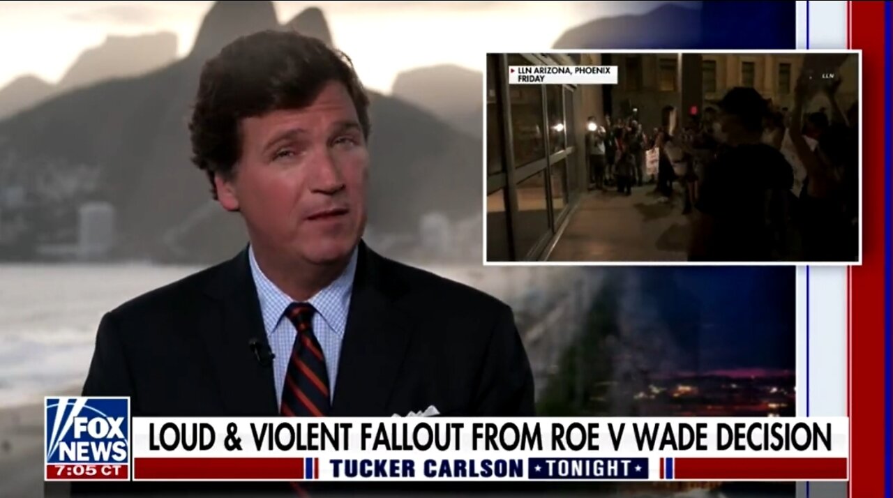 Tucker: Dems Who Called J6 An Insurrection Said Nothing About The Violence At AZ State Capitol