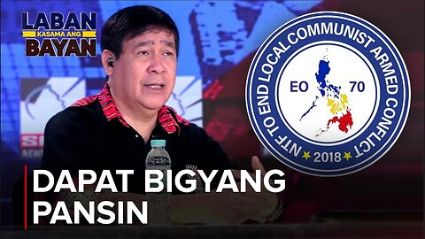 Kung hindi natin mabigyan ng suporta ang NTF-ELCAC, in 5 years makakarekober ang N P A —Capuyan
