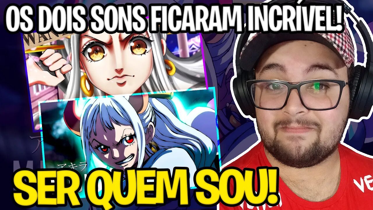 REAGINDO A 2 em 1 Rap do Yamato (One Piece) | Tsuna e Akirariel