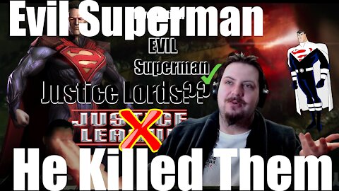 They Made Superman EVIL!! FAN REACTS to EVIL SUPERMAN