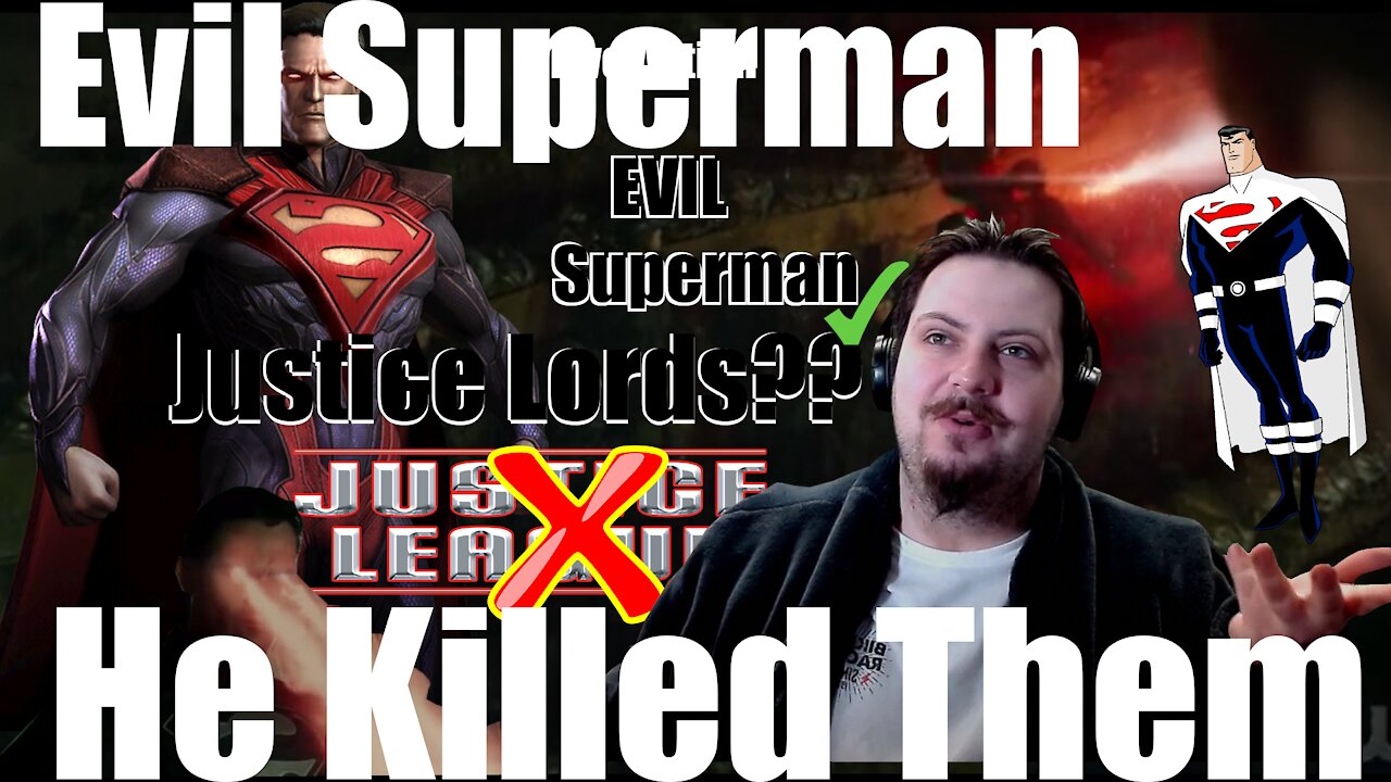 They Made Superman EVIL!! FAN REACTS to EVIL SUPERMAN