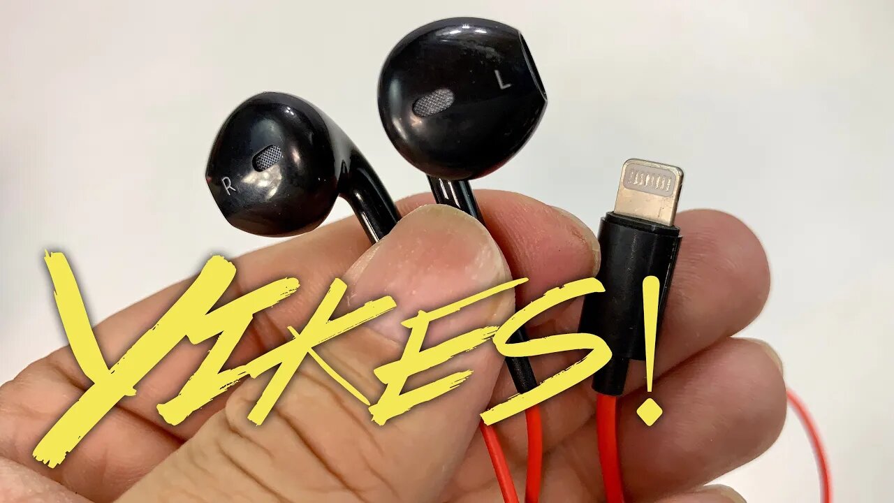 These Apple iPhone Lightning Earbuds by EldHus Are Strange