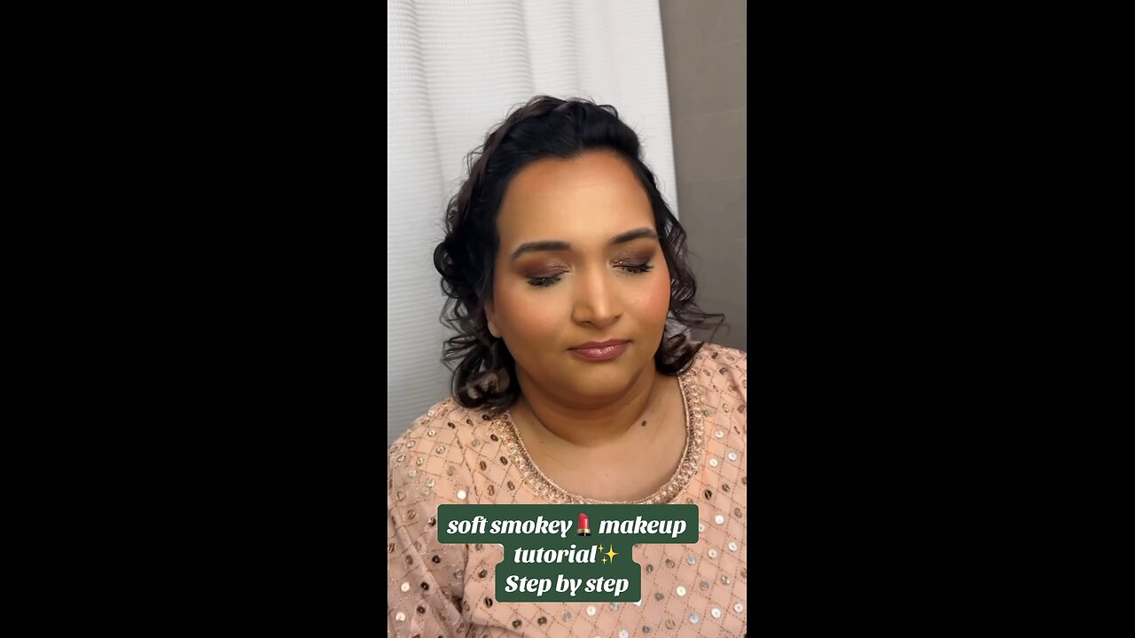 soft smokey makeup tutorial step by step #makeupartist#makeupartistinbarrie#makeuptechniques