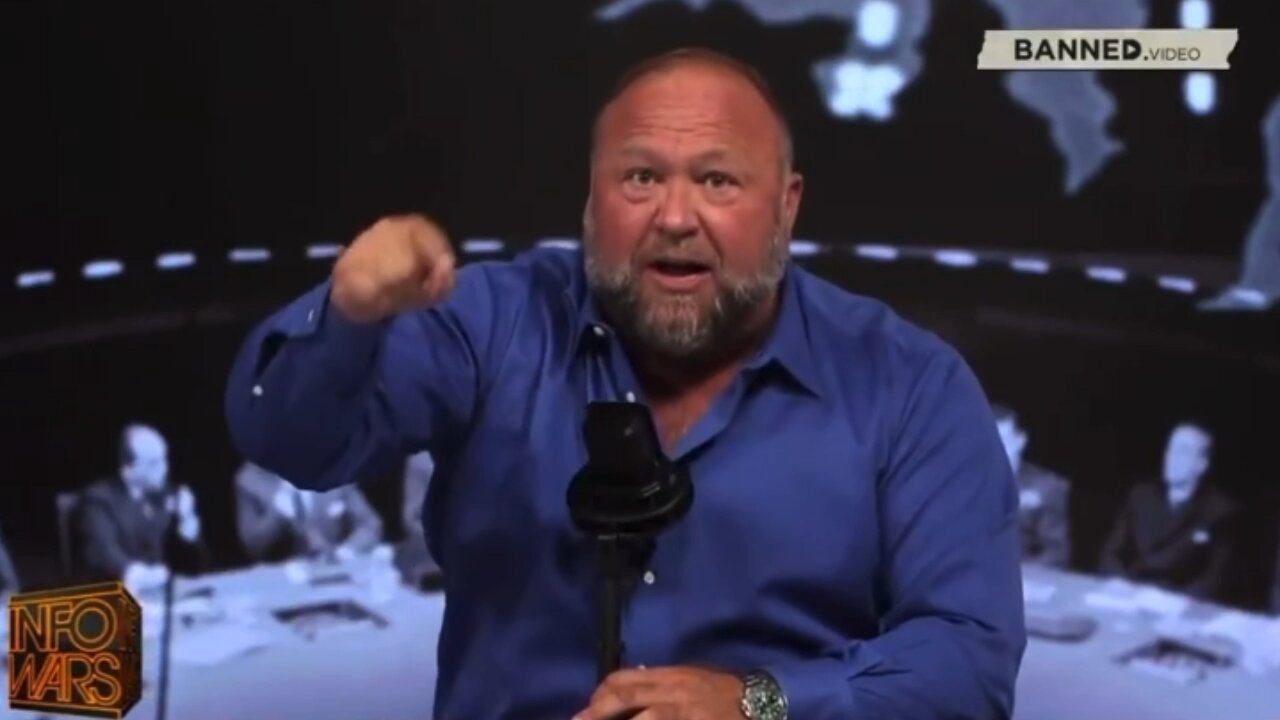 Alex Jones freestyles and then….