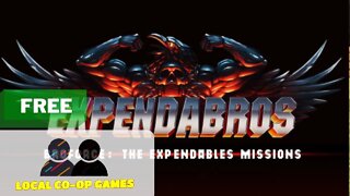 The Expendabros (Free Game) - How to Play Local Coop Multiplayer (Gameplay)