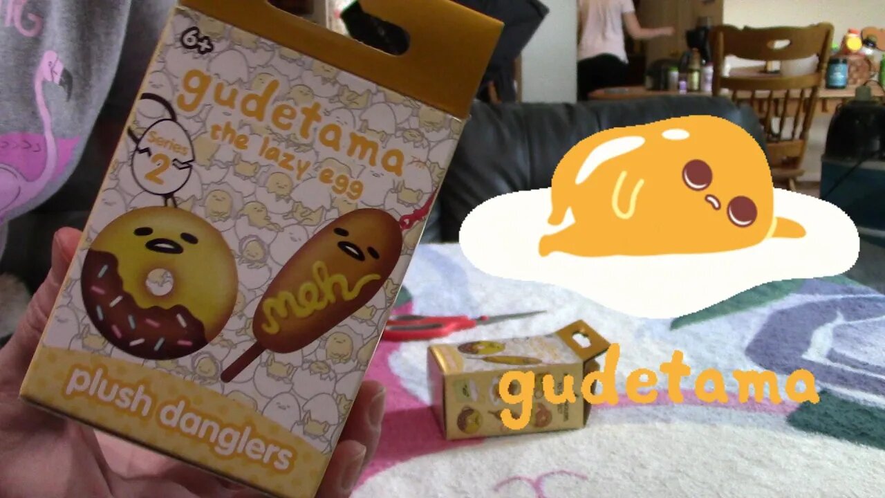 Gudetama Plush Danglers Mystery Boxes!🍳