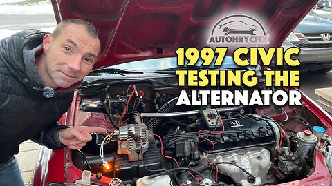 How to Bench Test an Alternator Honda Civic 1996-2000