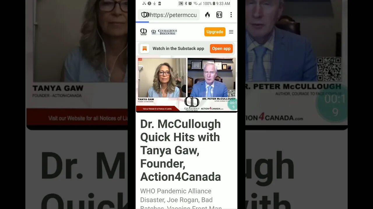 Baited and Switched by Dr. Peter McCullough email subscription?