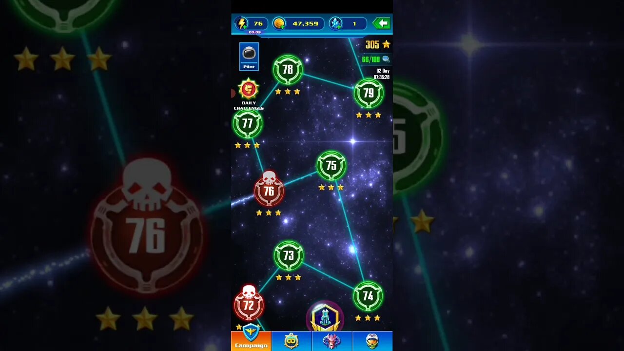 GALAXY ATTACK ALIEN SHOOTER - LEVEL 76 MEDIUM