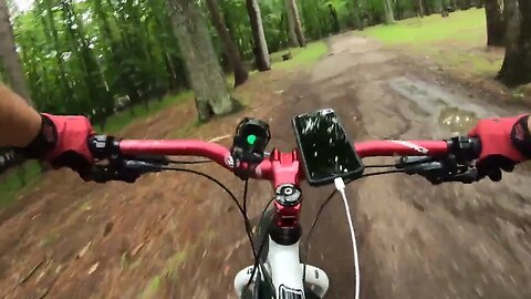 Riding through Pioneer Trail Park ( Framed Minnesota 2.2 )