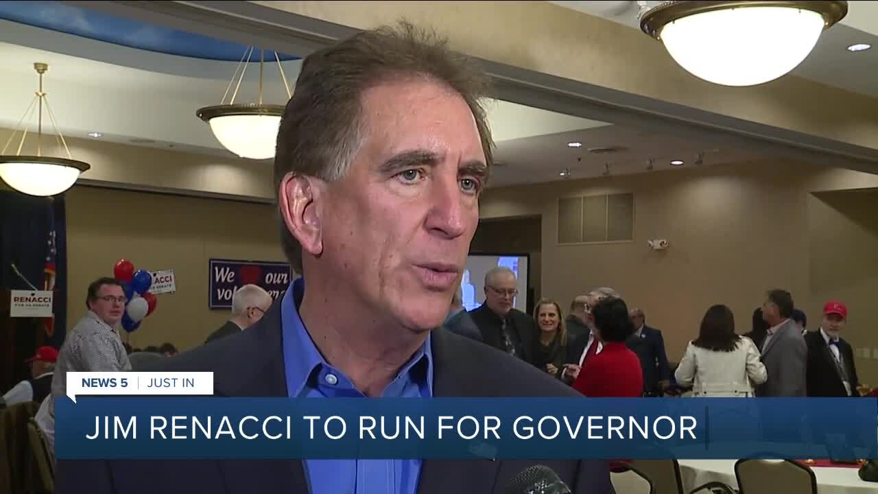 Renacci announces bid to unseat fellow Republican DeWine as Ohio governor
