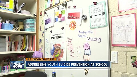 FINDING HOPE: Addressing youth suicide prevention at school