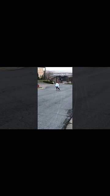 Switch frontside 🔥🤘🏼👽 #Longboarding