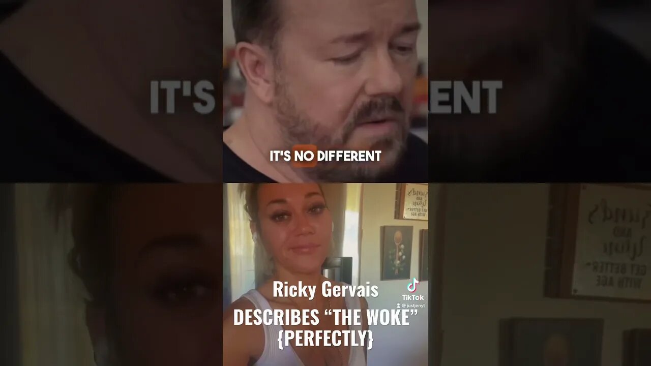 Ricky Gervais Describes “THE WOKE” PERFECTLY #shorts #tiktok #rickygervais #woke #culture #viral